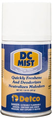 Detco - 7 oz Air Freshener Dispenser Refill - Orange-Honey, Compatible with EQD004 - Exact Tooling