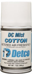 Detco - 7 oz Air Freshener Dispenser Refill - Cotton, Compatible with EQD004 - Exact Tooling