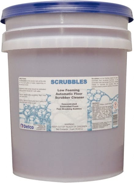 Detco - 5 Gal Pail Cleaner - Use on Hard Floors - Exact Tooling