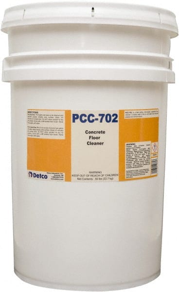 Detco - 50 Lt Pail Cleaner - Use on Concrete - Exact Tooling
