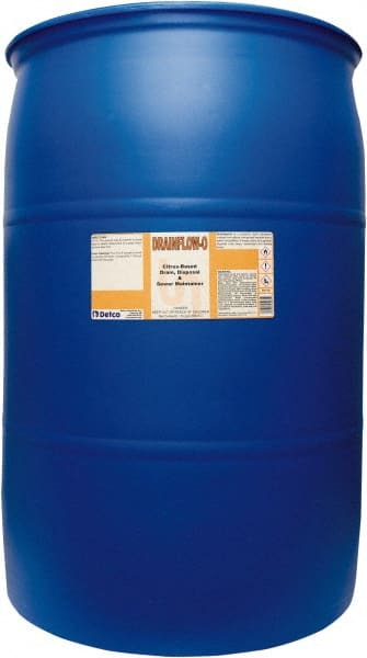 Detco - 55 Gal Liquid Drain Cleaner - Citrus Scent, Drum - Exact Tooling