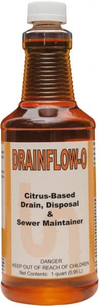 Detco - 32 oz Liquid Drain Cleaner - Citrus Scent, Bottle - Exact Tooling