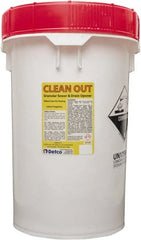 Detco - 60 Lb Granular Drain Opener - Lemon Scent, Pail - Exact Tooling
