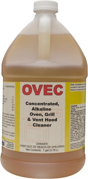 Detco - 1 Gal Liquid Oven Cleaner - Comes in Bottle - Exact Tooling