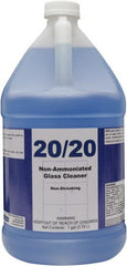 Detco - 1 Gal Bottle Mint Glass Cleaner - Use on Glass - Exact Tooling