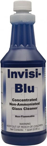 Detco - 32 oz Bottle Unscented Glass Cleaner - Concentrated, Use on Glass - Exact Tooling