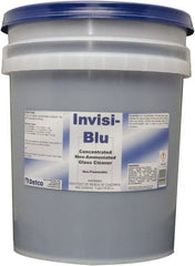 Detco - 5 Gal Pail Unscented Glass Cleaner - Concentrated, Use on Glass - Exact Tooling