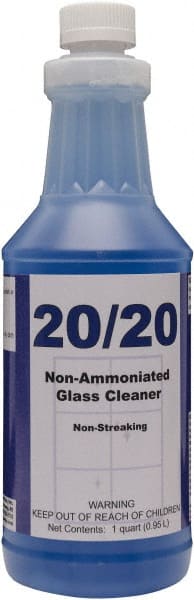 Detco - 32 oz Bottle Mint Glass Cleaner - Use on Glass - Exact Tooling