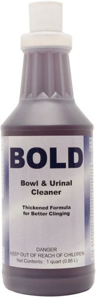 Detco - 32 oz Bottle Liquid Toilet Bowl Cleaner - Unscented Scent, Toilet Bowl - Exact Tooling
