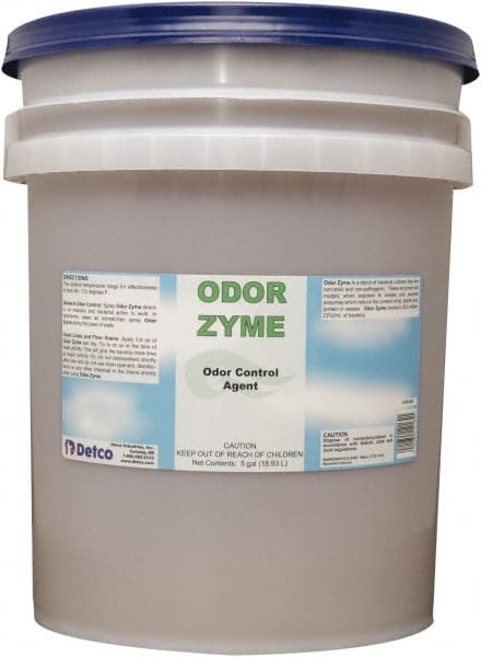 Detco - 5 Gal Pail Deodorizer - Liquid, Cherry Scent, Environmentally Safe - Exact Tooling