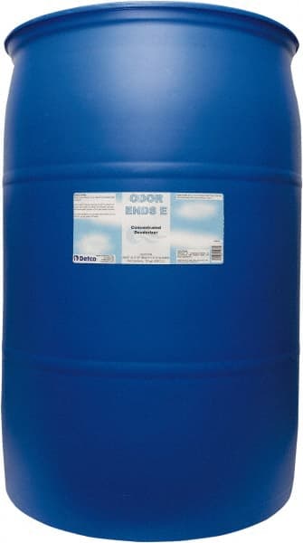 Detco - 55 Gal Drum Deodorizer - Liquid, Unscented, Concentrated, Environmentally Safe - Exact Tooling