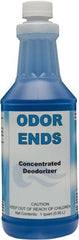 Detco - 32 oz Bottle Deodorizer - Liquid, Unscented, Concentrated, Environmentally Safe - Exact Tooling