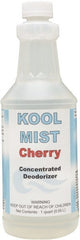 Detco - 32 oz Bottle Deodorizer - Liquid, Cherry Scent, Concentrated, Environmentally Safe - Exact Tooling