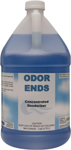 Detco - 1 Gal Bottle Deodorizer - Liquid, Unscented, Concentrated, Environmentally Safe - Exact Tooling