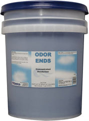 Detco - 5 Gal Pail Deodorizer - Liquid, Unscented, Concentrated, Environmentally Safe - Exact Tooling