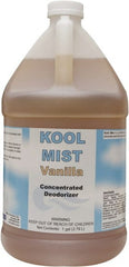Detco - 1 Gal Bottle Deodorizer - Liquid, Vanilla Scent, Concentrated, Environmentally Safe - Exact Tooling