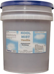 Detco - 5 Gal Pail Deodorizer - Liquid, Vanilla Scent, Concentrated, Environmentally Safe - Exact Tooling