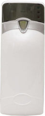 Detco - 0.01 Cu Ft Coverage, White Metered Aerosol Dispenser - D Battery Required - Exact Tooling