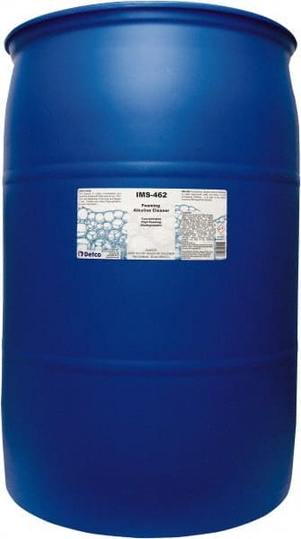 Detco - 55 Gal Drum Cleaner/Degreaser - Liquid, Alkaline, Unscented - Exact Tooling