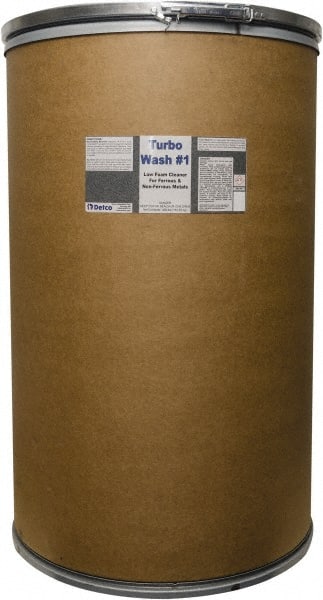 Detco - 400 Lb Drum Cleaner/Degreaser - Granular, Alkaline, Unscented - Exact Tooling