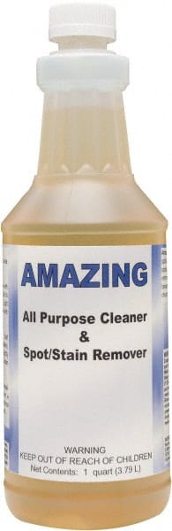 Detco - 32 oz Bottle Spot/Stain Cleaner - Liquid, Butyl-Based, Unscented - Exact Tooling