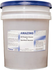 Detco - 5 Gal Bucket Spot/Stain Cleaner - Liquid, Butyl-Based, Unscented - Exact Tooling
