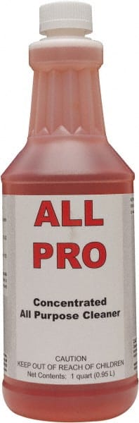 Detco - 32 oz Bottle All-Purpose Cleaner - Liquid, Neutral Cleaner, Citrus - Exact Tooling