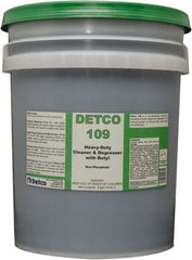 Detco - 5 Gal Bucket Cleaner/Degreaser - Liquid, Butyl-Based, Unscented - Exact Tooling