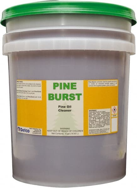 Detco - 5 Gal Bucket All-Purpose Cleaner - Liquid, Water-Based, Pine - Exact Tooling