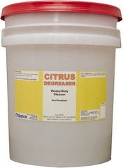 Detco - 5 Gal Bucket Cleaner/Degreaser - Liquid, Butyl-Based, Citrus - Exact Tooling