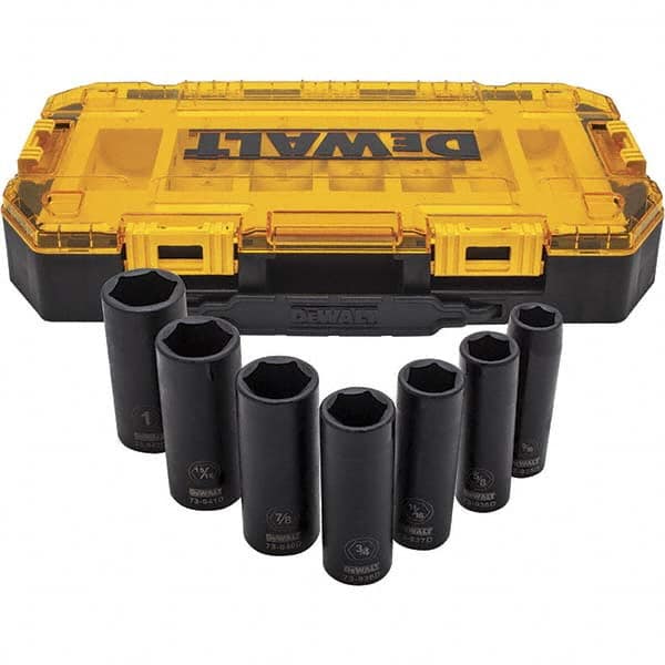 DeWALT - Socket Sets Measurement Type: Inch Drive Size: 1/2 - Exact Tooling