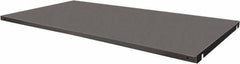 Durham - Gray, Steel, Cabinet Shelf - 33-15/16" Wide x 20-27/32" Deep x 3" High Body - Exact Tooling