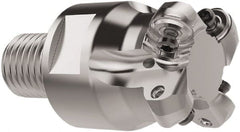 Seco - 40mm Cutting Diam, 20mm Shank Diam, 6mm Max Depth of Cut, Combimaster Indexable Copy End Mill - 4 Inserts, RNMU12.. Insert, R217.28 Toolholder, Steel, Through Coolant - Exact Tooling