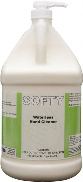Detco - 1 Gal Bottle Waterless Cream Waterless Hand Cleaner - White, Banana Scent - Exact Tooling