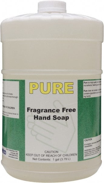 Detco - 1 Gal Bottle Liquid Hand Cleaner - Pale Yellow, Fragrance Free Scent - Exact Tooling