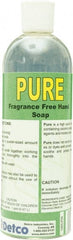 Detco - 16 oz Bottle Liquid Hand Cleaner - Pale Yellow, Fragrance Free Scent - Exact Tooling