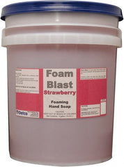 Detco - 5 Gal Pail Liquid Hand Cleaner - Red, Strawberry Scent - Exact Tooling