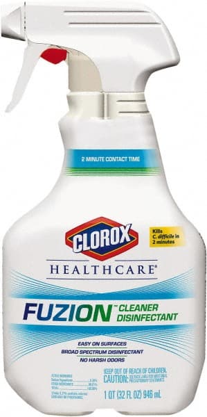 Clorox Healthcare - Pack of (9) 32 oz Spray Bottles Disinfectant - Exact Tooling