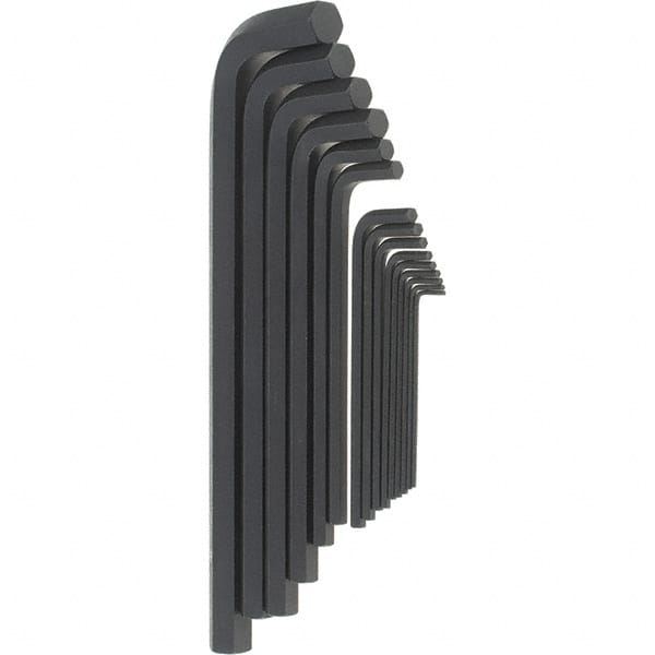 Bondhus - 15 Piece, L-Key Long Arm Hex Key Set - 5/64 to 3/4" Range, Protanium High Torque Steel - Exact Tooling
