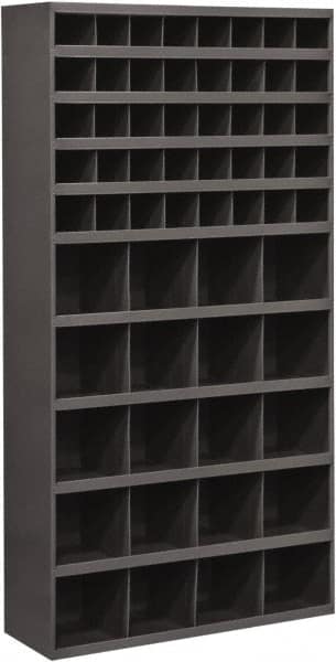 Durham - 60 Bin, Small Parts Storage Bin - 12" Deep x 35" Wide x 65" High - Exact Tooling