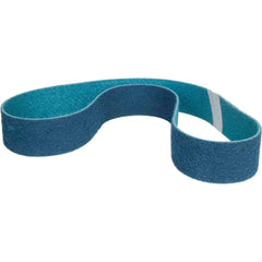 Norton - 2-1/2" Wide x 60" OAL, Aluminum Oxide Abrasive Belt - Exact Tooling