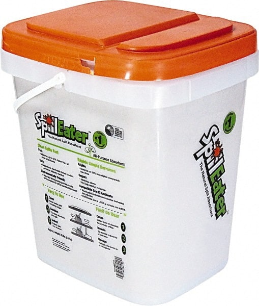SpillEater - 20 Lb Pail Cellulose Granular Absorbent - Spill Containment - Exact Tooling