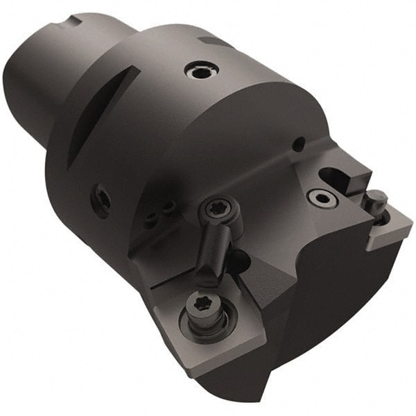 Seco - Left Hand\xB6Right Hand Cut, Size C8, CN..1606.. & SN..1506.. Insert Compatiblity, Internal Modular Turning & Profiling Cutting Unit Head - 45mm Ctr to Cutting Edge, 85mm Head Length, Through Coolant, Series MTM - Exact Tooling