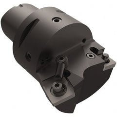 Seco - Left Hand\xB6Right Hand Cut, Size C8, CN..1606.. & SN..1506.. Insert Compatiblity, Internal Modular Turning & Profiling Cutting Unit Head - 45mm Ctr to Cutting Edge, 85mm Head Length, Through Coolant, Series MTM - Exact Tooling