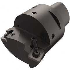 Seco - Left Hand\xB6Right Hand Cut, Size C8, CN..1606.. & SN..1506.. Insert Compatiblity, Internal Modular Turning & Profiling Cutting Unit Head - 45mm Ctr to Cutting Edge, 85mm Head Length, Through Coolant, Series MTM - Exact Tooling