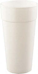 DART - Drink Foam Cups, Hot/Cold, 24 oz, 25/Bag, 20 Bags/Carton - White - Exact Tooling