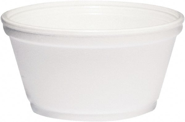 DART - Foam Container, 8 oz, 1000/Carton - White - Exact Tooling