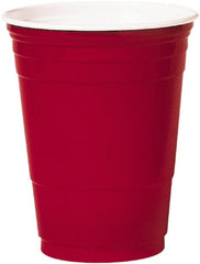 Solo - Plastic Party Cold Cups, 16 oz - Red - Exact Tooling