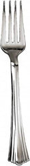 WNA - Heavyweight Plastic Forks, Reflections Design, Silver, 600/Carton - Silver - Exact Tooling