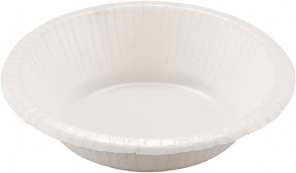 Dixie Basic - Basic Paper Dinnerware, Bowls, 12 oz, 1000/Carton - White - Exact Tooling